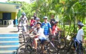 Sortie VTT avec l'OMS de St Denis 07 Avril 2010