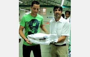 Photo avec notre partenaire France Equipe Cadets