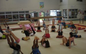 Les judokas à la gym!