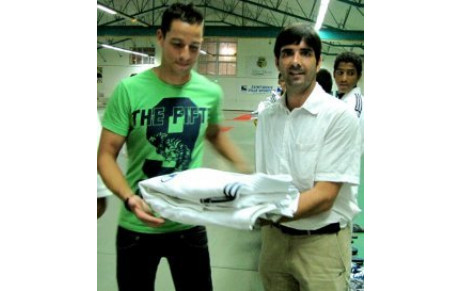 Photo avec notre partenaire France Equipe Cadets