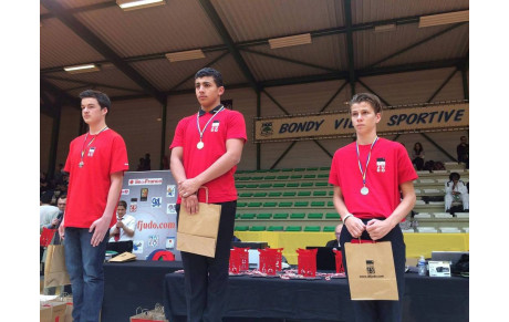 Enzo (arbitre) 3eme à la Coupe IDF Minimes